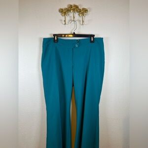 Chadwicks Teal Women's Wide Leg Pants. Size 14P